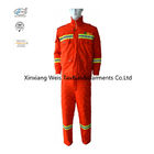 Orange Winter Insulated Cotton 280gsm Flame Resistant Suit