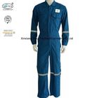 Inherent Protective Nomex Flame Retardant Jumpsuit With Reflective Stripes