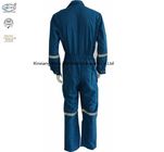 Inherent Protective Nomex Flame Retardant Jumpsuit With Reflective Stripes